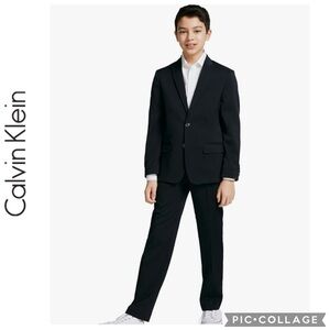 Calvin Klein Kids Black Suit Set